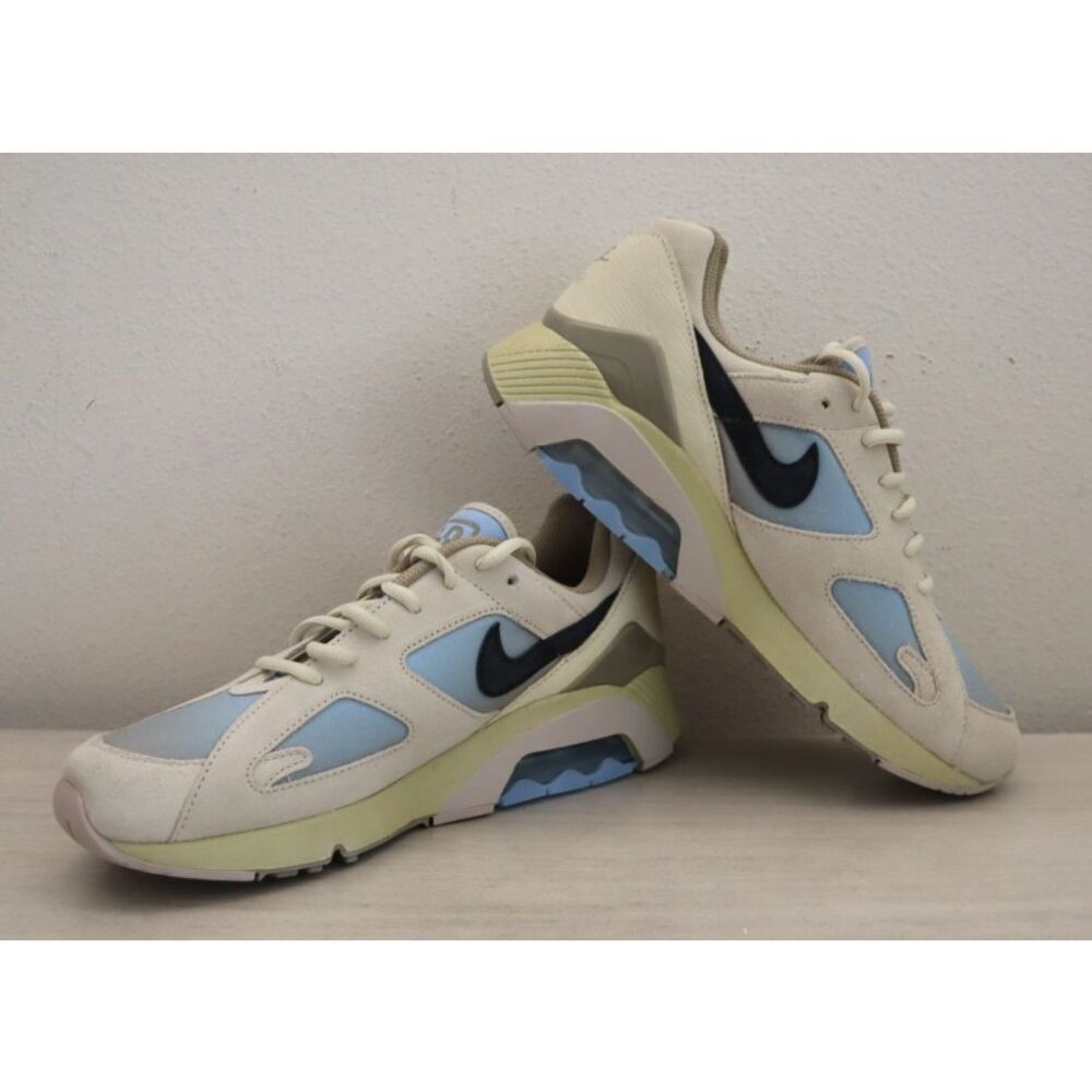 Nike JH6282-200 Men's Sz 10 Light Khaki Psychic Blue Air Max 180 Sneakers Shoes